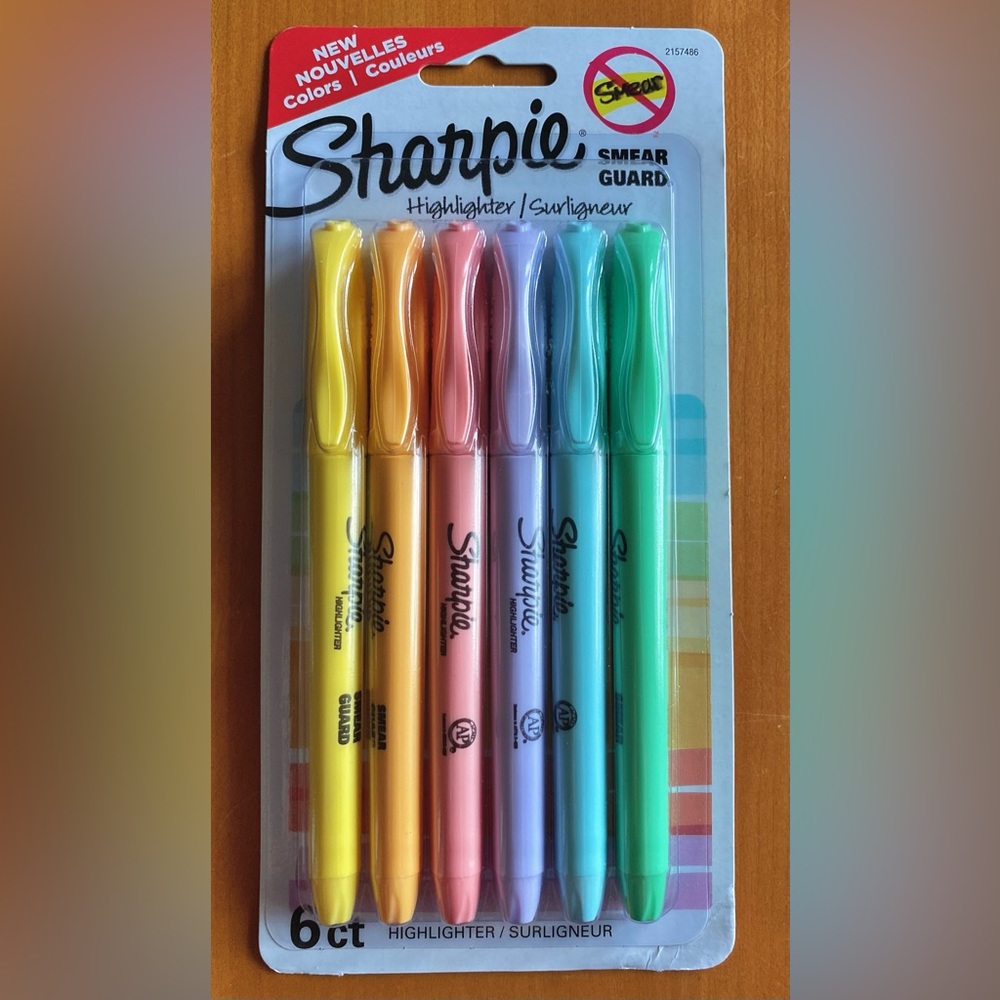 Sharpie Pastel Highlighter Pack-New
